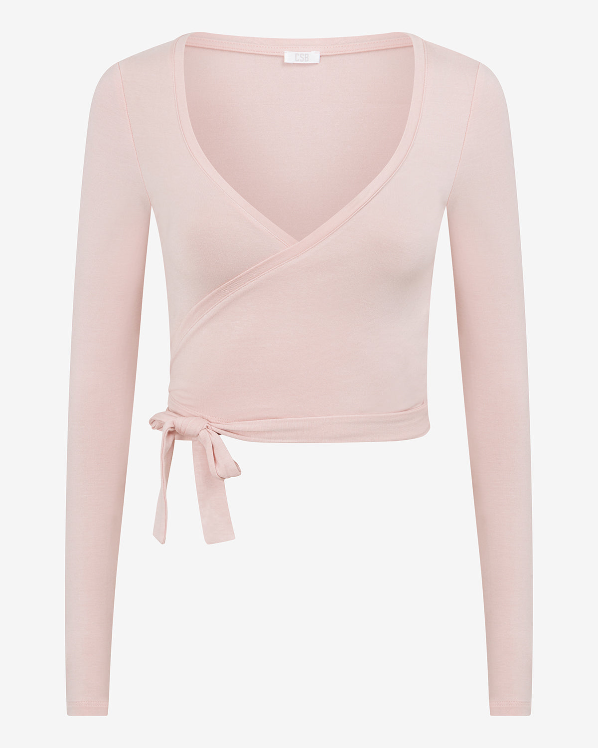 Ballet Wrap Top – Blush | Fitpulse Gear