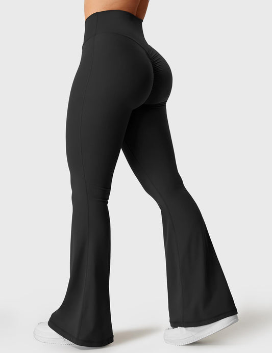 Fitpulse Flare Leggings – V-Waistband | Fitpulse Gear
